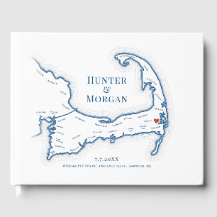 Wequassett Resort Cape Cod Wedding Guest Book