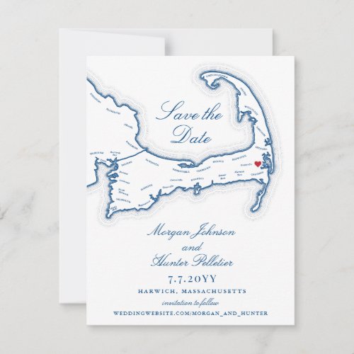 Wequassett Resort Cape Cod Wedding Save The Date