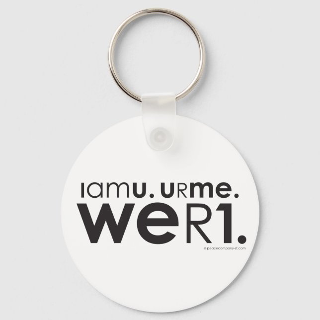 weR1 keychain (Front)