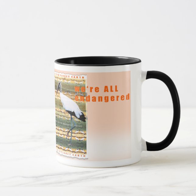 we're ALL endangered Mug (Right)