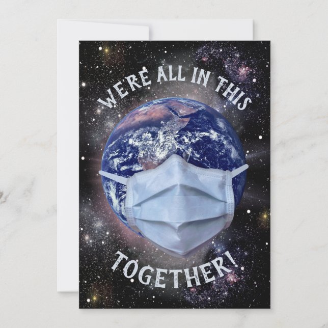 We're all in this Together Card (Front)
