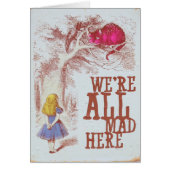 We're All Mad Here (Front)