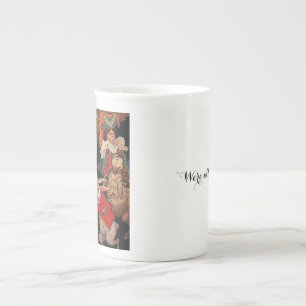 We're All Mad Here Bone China Mug