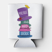 We're All Mad Here Mad Hatter Alice in Wonderland