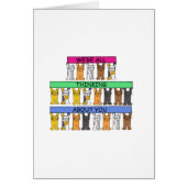 We're All Thinking About You Cartoon Cats (Front)