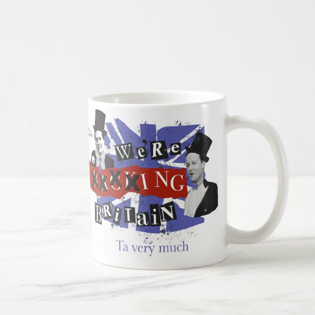 we're "backing Britain"MUG Coffee Mug (Right)