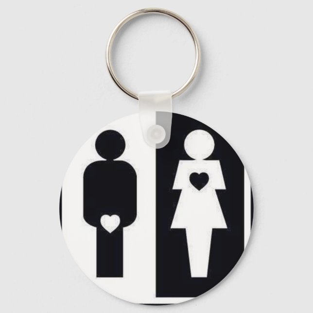 We're Different Keychain (Front)