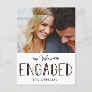 We're Engaged Engagement Announcement