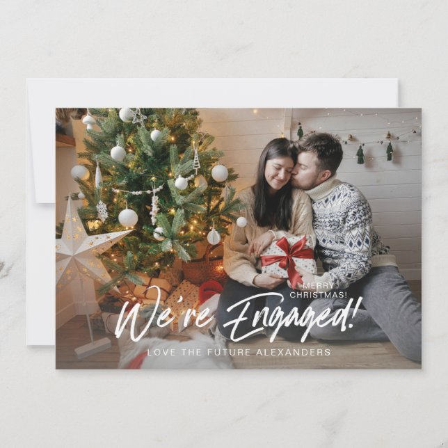 We're Engaged H Photo Buffalo Check (Front)