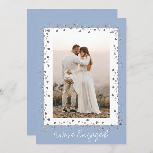 Were Engaged Personalized Photo Engagement Party Invitation