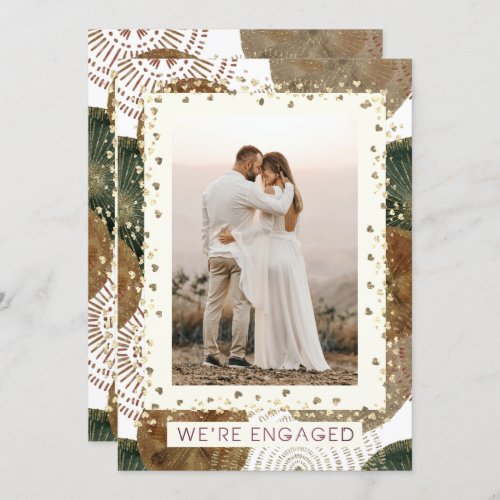 Were Engaged Personalized Photo Engagement Party  Invitation