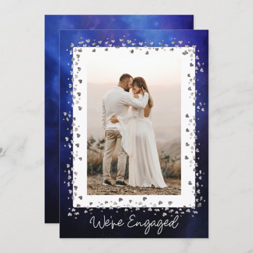 Were Engaged Personalized Photo Engagement Party Invitation