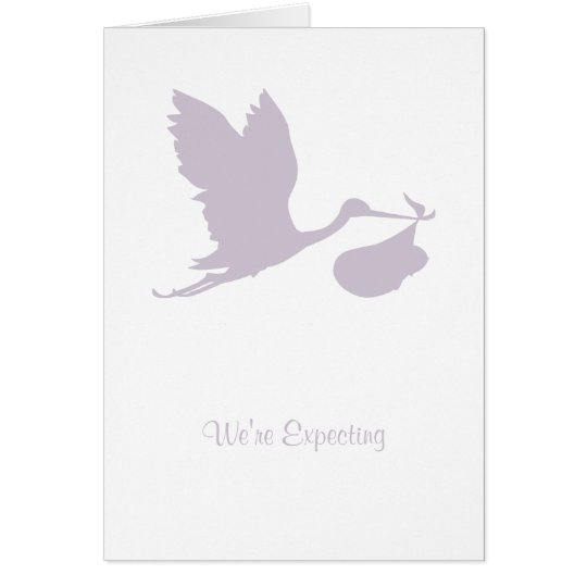 We're Expecting Card Zazzle
