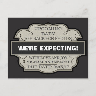 We're Expecting! Personalized Announcement
