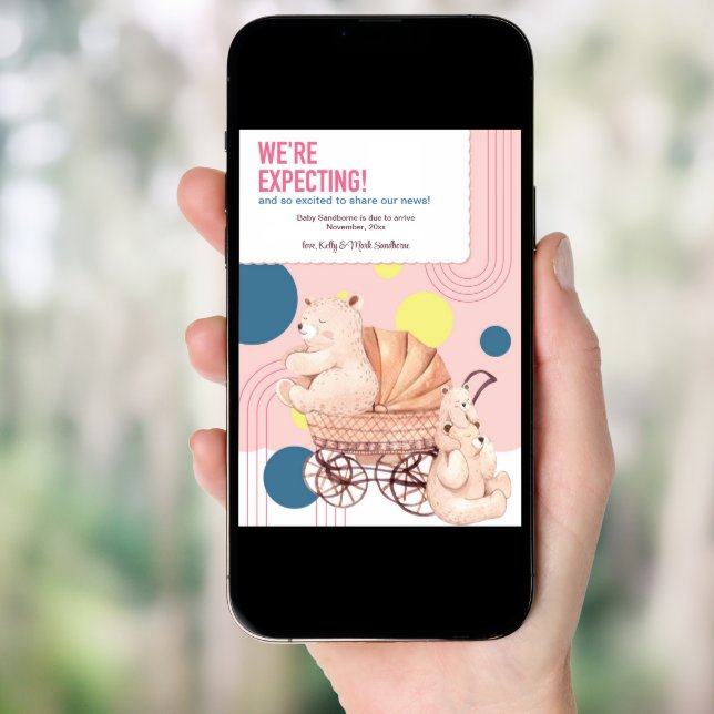 We're Expecting Pregnancy Announcement (Front Digital)