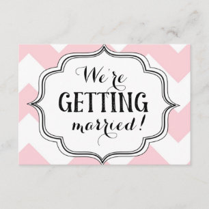 We're Getting Married! Invitation