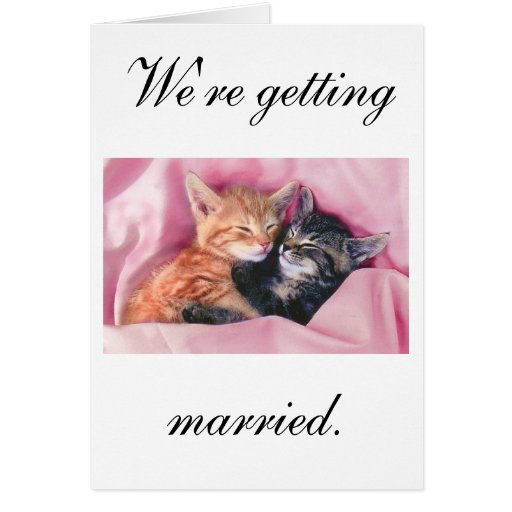 We Re Getting Married Invitations 2