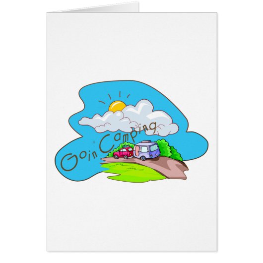 We're Going Camping Cards (Front)