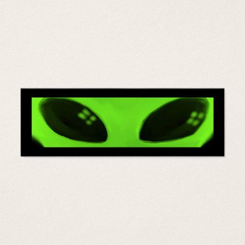 We're Here!  bookmark Business Card Template