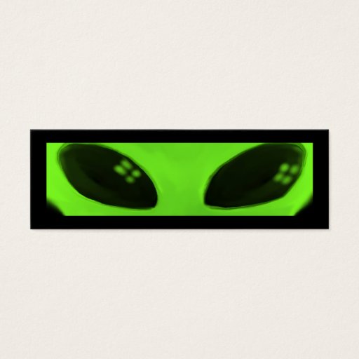 Customizable We're Here!  bookmark Business Card Template