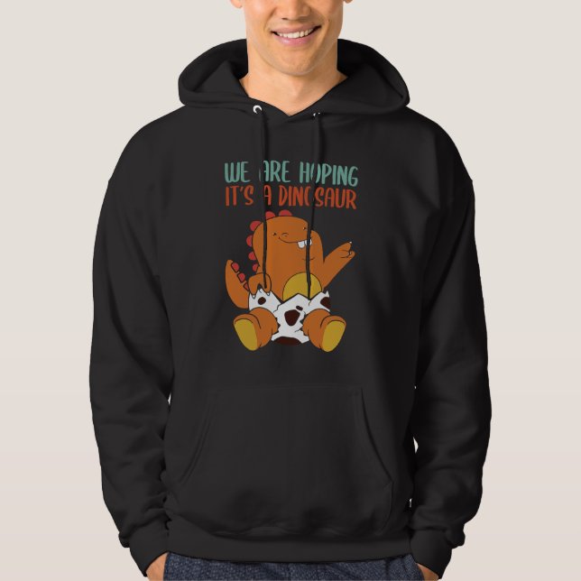 We're Hoping For A Dinosaur Expectations Hoodie (Front)