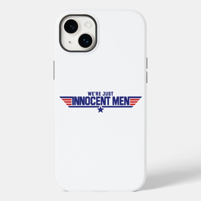 We're Just Normal Men, Innocent Men Case-Mate iPhone Case (Back)