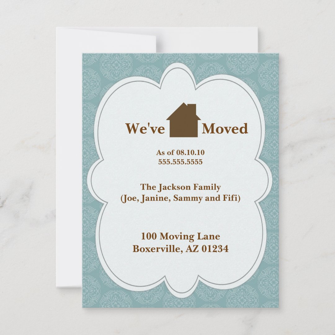 We're Moving Announcement Cards | Zazzle
