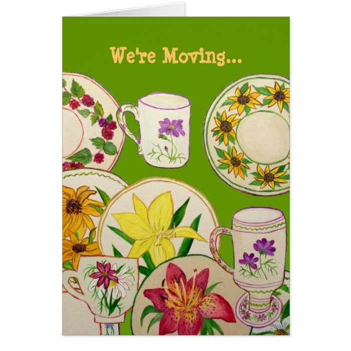 We're Moving Card