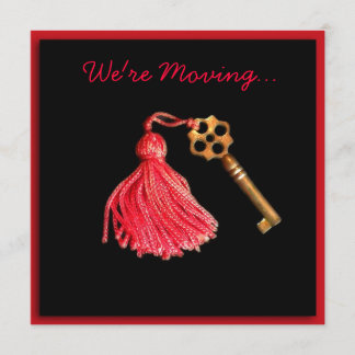 We're Moving New Address Card