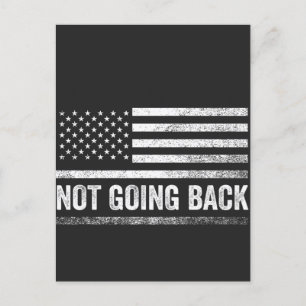 We're Not Going Back Harris Walz Election  Postcard