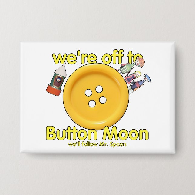 "We're Off to Button Moon" – Retro TV Nostalgia (Front)
