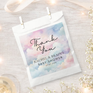 We're On Cloud 9 Baby Shower Favor Bag