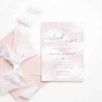 We're On Cloud 9 Dreamy Pink Baby Shower