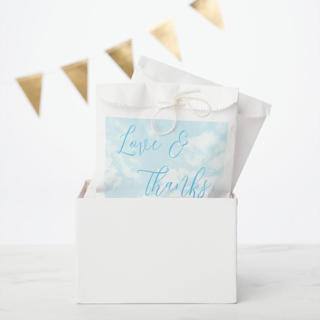 We're On Cloud Nine Baby Shower Favor Bag (Party)