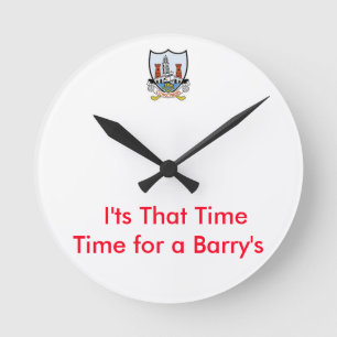 Were on Cork Time-Time for a Cuppa. Round Clock