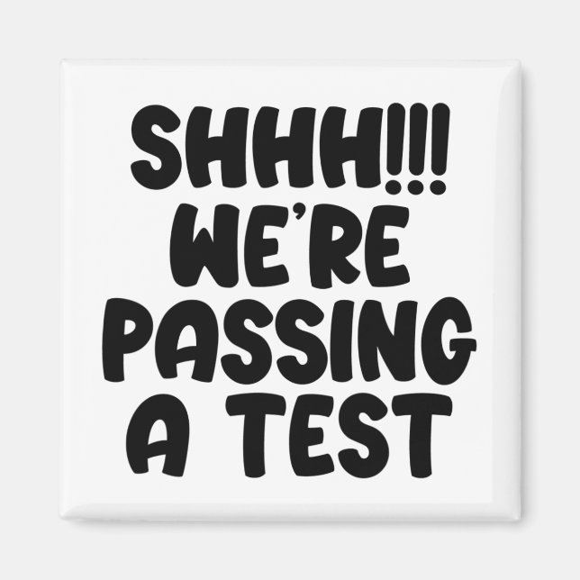 Were Ping A Test Funny Test Day 2022 Testing Teach Magnet (Front)