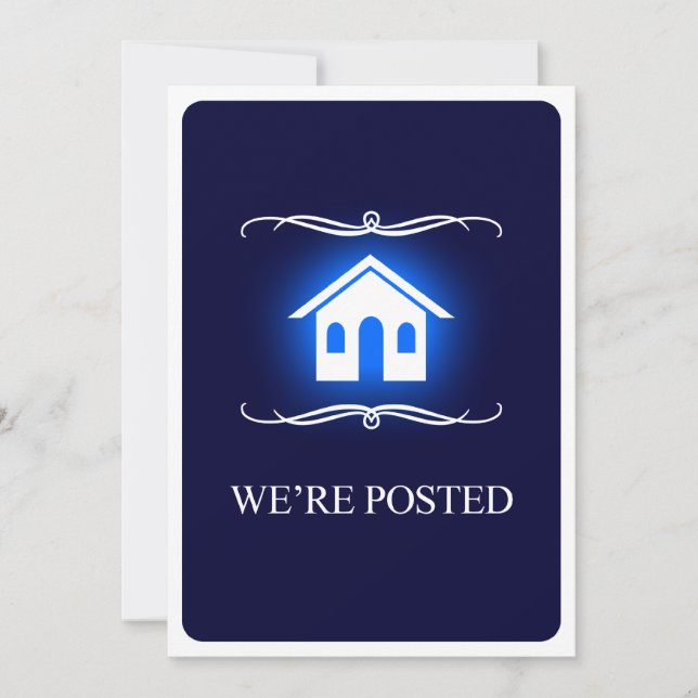 we're posted announcement (Front)