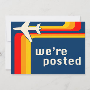 we're posted announcement