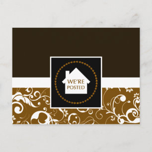 we're posted announcement : professional damask