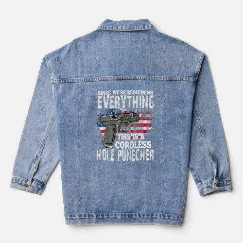 Were Redefining Everything This Is A Cordless Hol Denim Jacket