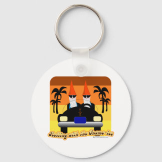 Were Rolling with the Gnom-ies Keychain