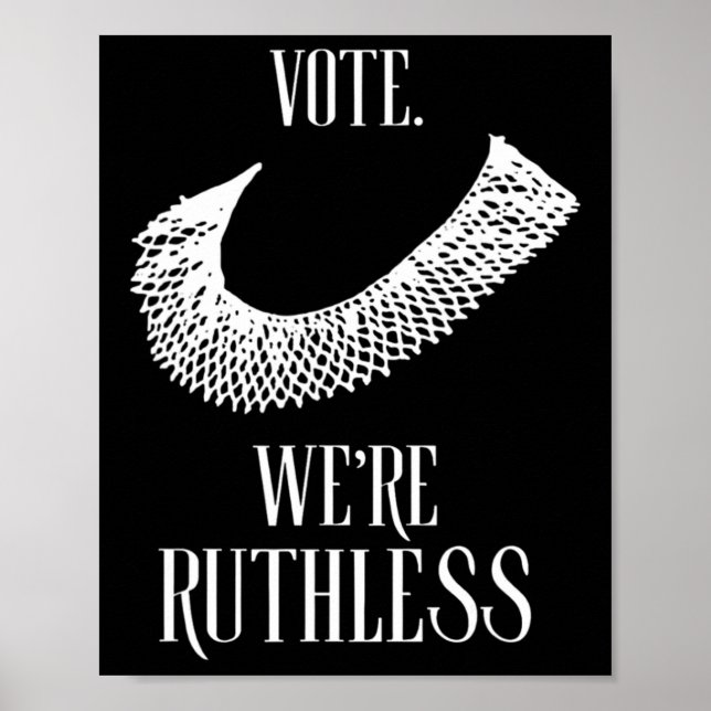 We're Ruthless Womens Rights  Poster (Front)