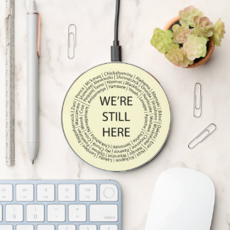 We're Still Here/Black Wireless Charger
