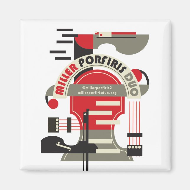 We're stuck on you! (your fridge anyway) magnet (Front)