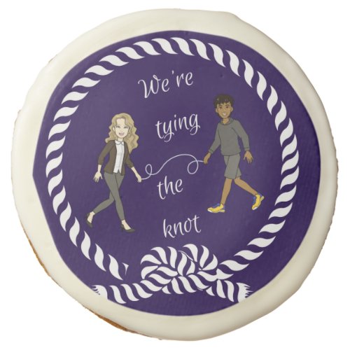 Were Tying The Knot Nautical Colored Anime    Sugar Cookie