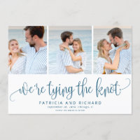 We're Tying The Knot Save The  Date 3 Photo