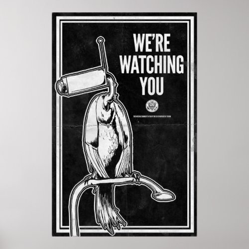 We're Watching You Poster