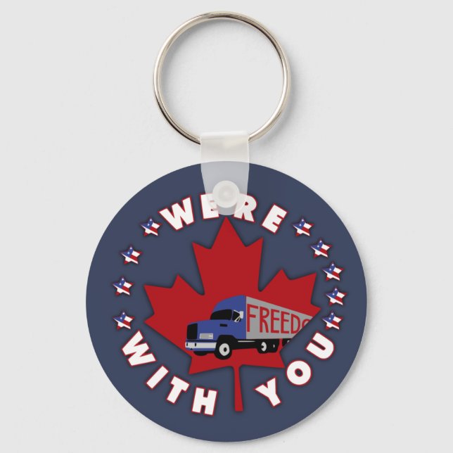 WE'RE WITH YOU KEYCHAIN (Front)
