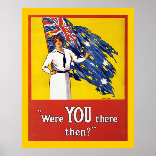 Were YOU There Then? (border) Poster (Front)