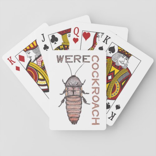 Werecockroach Playing Cards